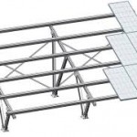 Structura metalica - Panouri solare - BEL 3